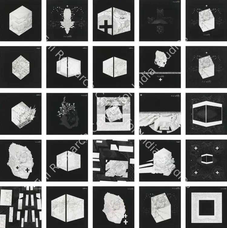 Shah, Seher (Artist). The Black Star Project. Portfolio of 25 archival gicl e prints on paper, Edition 5/20, 2007 | Print | FineArts | 00646224