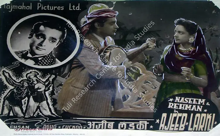 Hassan, S.I. (Producer), Ajeeb Larki, 1952 | Lobby Card | CinemaEducation | 00829479