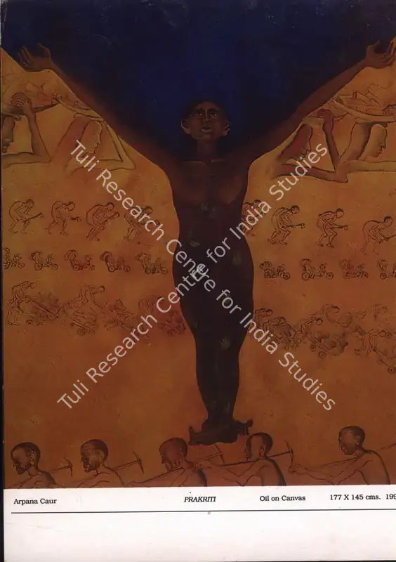 Caur, Arpana (Artist). Arpana Caur - Body as Metaphor. Bombay: Cymroza Art Gallery, 1994 | Solo Exhibition Invitation | FineArts | 00858960