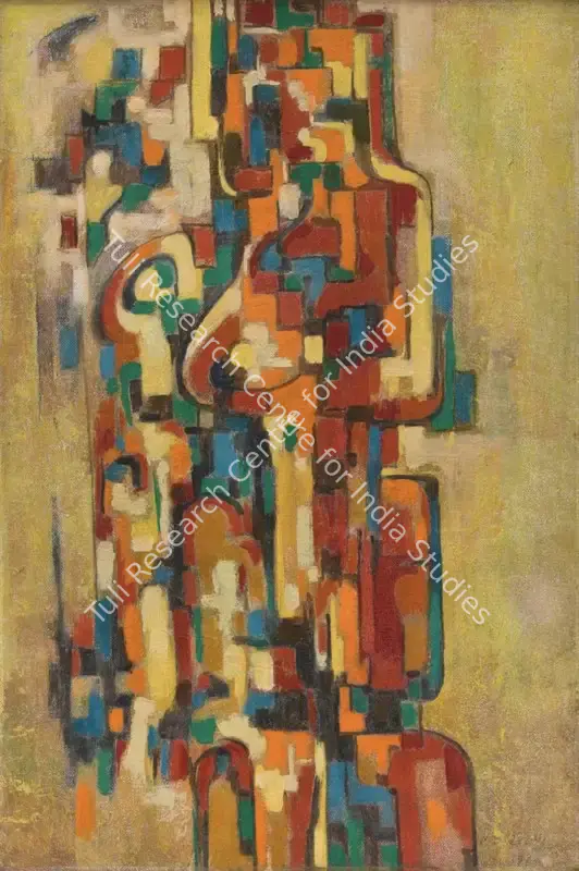 Reddy, P.T. (Artist). Mother and Child. Oil on board, 1966 | Painting | FineArts | 00604403