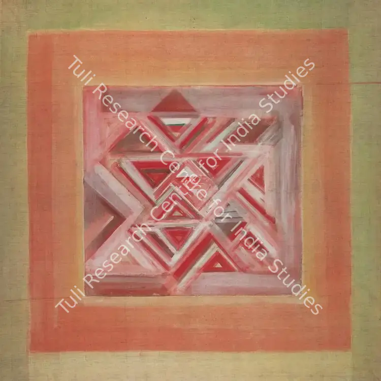 Viswanadhan, V. (Artist). Untitled. Oil on cloth, c.1973 | Painting | FineArts | 00336084