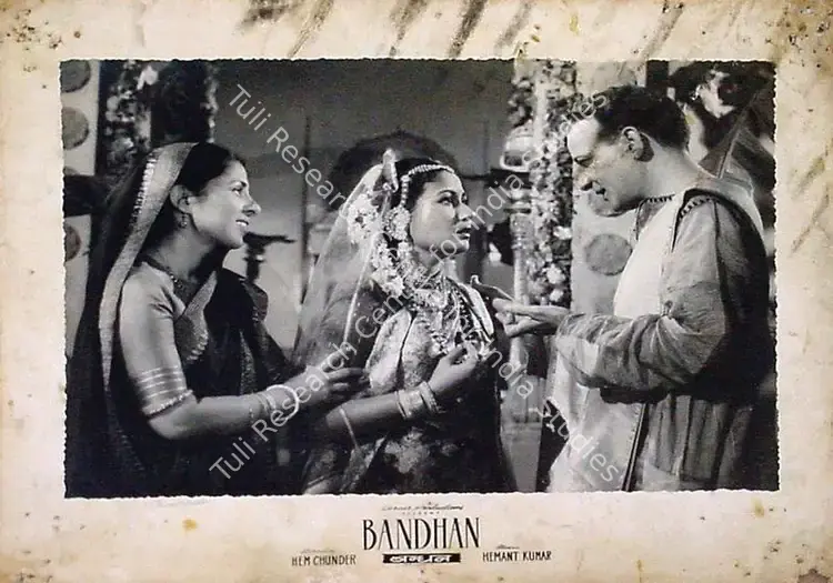 Majumdar, Sudhin (Cinematographer), Bandhan, 1956 | Lobby Card | CinemaEducation | 00815390