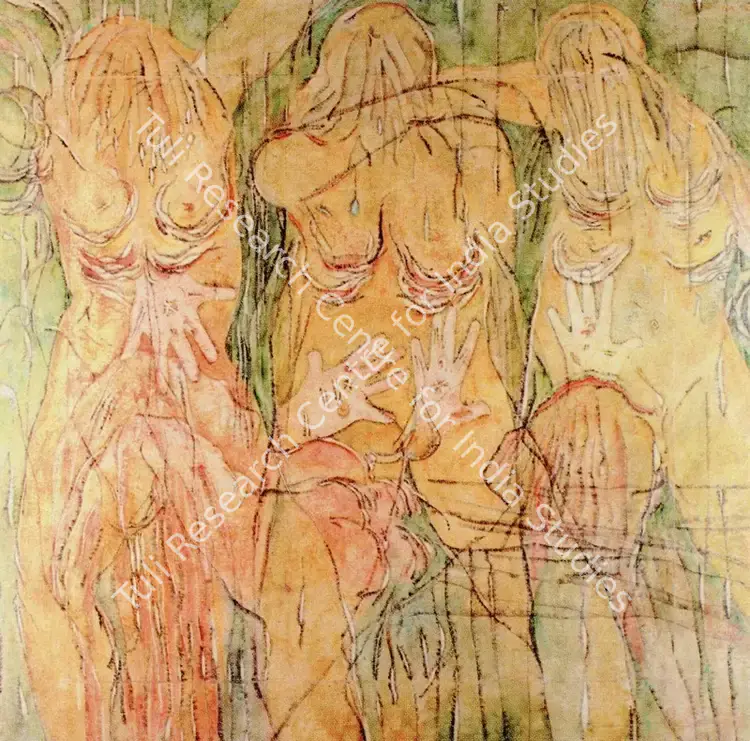 Khanna, Balraj (Artist). Meeting of Spirits. Oil on canvas, 1968 | Painting  | 00876961
