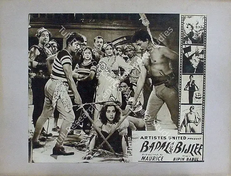 Four Aces (Producer), Badal Aur Bijlee, 1956 | Lobby Card | CinemaEducation | 00810033