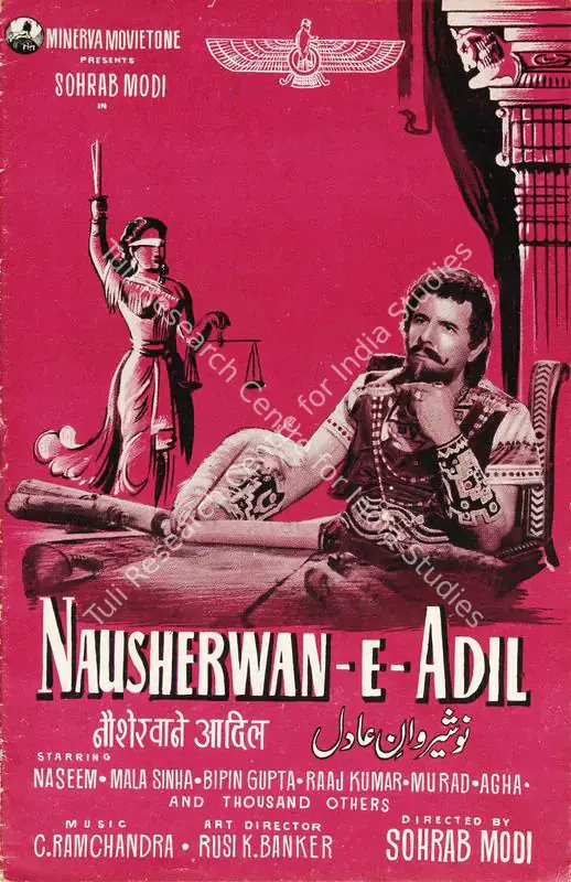 Modi, Sohrab (Director), Nausherwan E Adil, 1957 | Song-Synopsis Booklet | CinemaEducation | 00779277