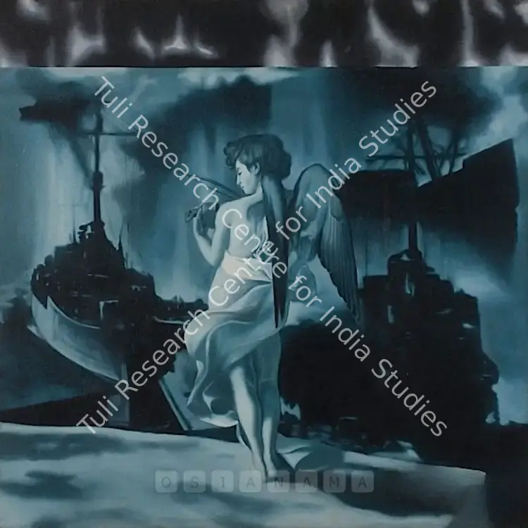 Santhosh, T.V. (Artist). At the End there is a Song. Acrylic on canvas, 2001 | Painting | FineArts | 00645270