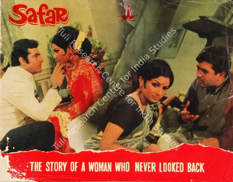 Mushir (Producer), Safar, 1970 | Song-Synopsis Booklet | CinemaEducation | 00779699