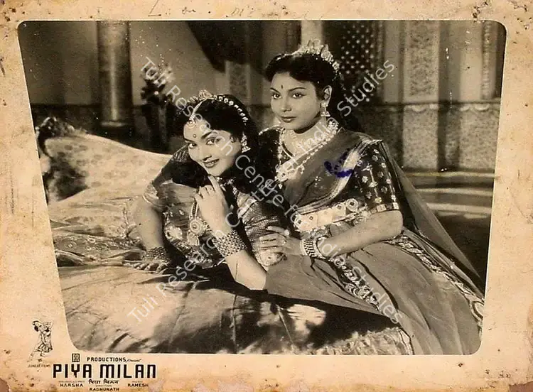 Raghunath (Director), Piya Milan, 1958 | Lobby Card | CinemaEducation | 00825153
