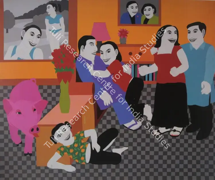 Hussain, Farhad (Artist). Untitled. Acrylic on canvas, 2006 | Painting | FineArts | 00562203