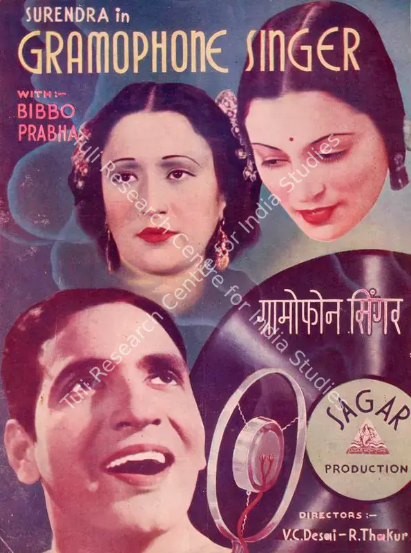 Thakur, Ramchandra (Director), Gramophone Singer, 1938 | Song-Synopsis Booklet | CinemaEducation | 00864551