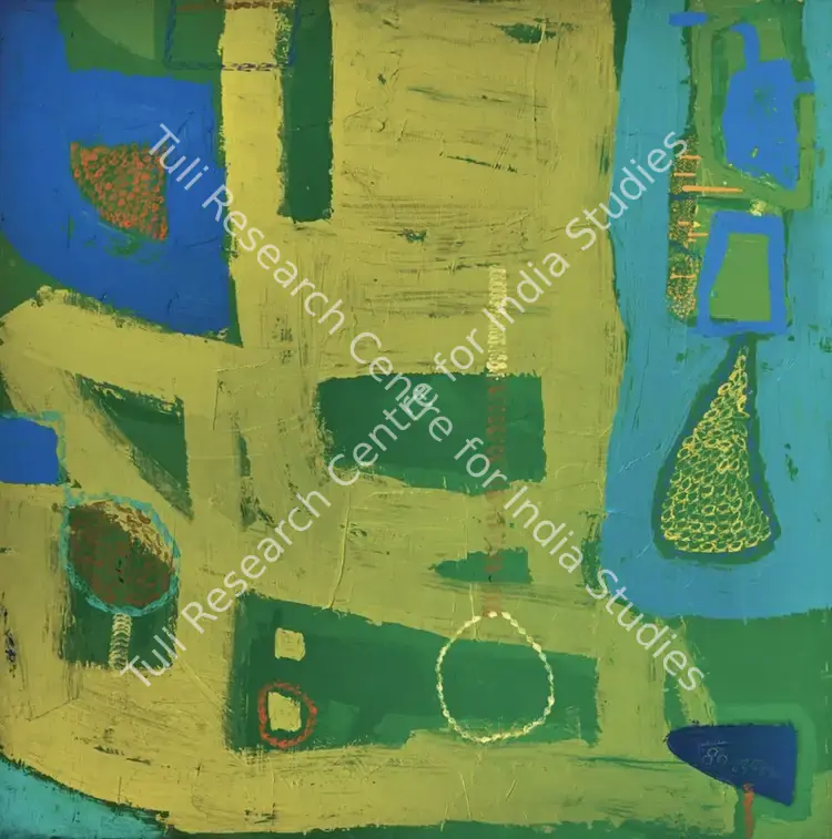 Agarwal, Nidhi (Artist). Untitled. Acrylic on canvas, 2008 | Painting | FineArts | 00603911