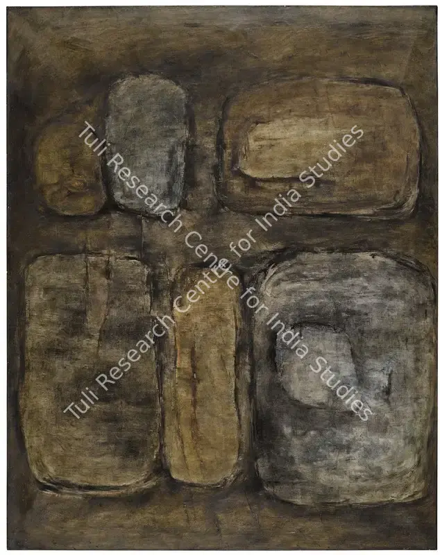Patel, Homi (Artist). Untitled. Oil on canvas, 1966 | Painting  | 00867789