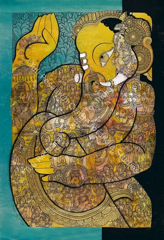 Gorjala, Ramesh (Artist). Untitled. Acrylic on canvas, 2013 | Painting | FineArts | 00332479