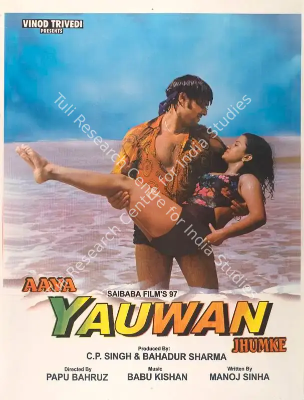 Sharma, Bahadur (Producer), Aaya Yauwan Jhumke, 1999 | Full Sheet Poster | CinemaEducation | 00768577