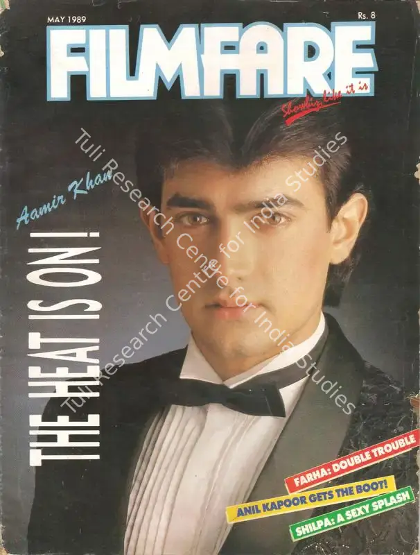 Ahmed, Rauf (Editor). Filmfare. 38(5). Bombay: Pritish Nandy, c/o The Times of India, 01 May 1989 | Magazine | CinemaEducation | 00794055