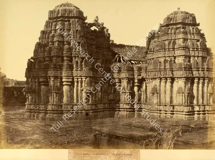 Pigou, William Henry (Photographer), Hurulhully. The Temple of Someshwur, c.1856 | Antiquarian Photograph | Photography | 00115035