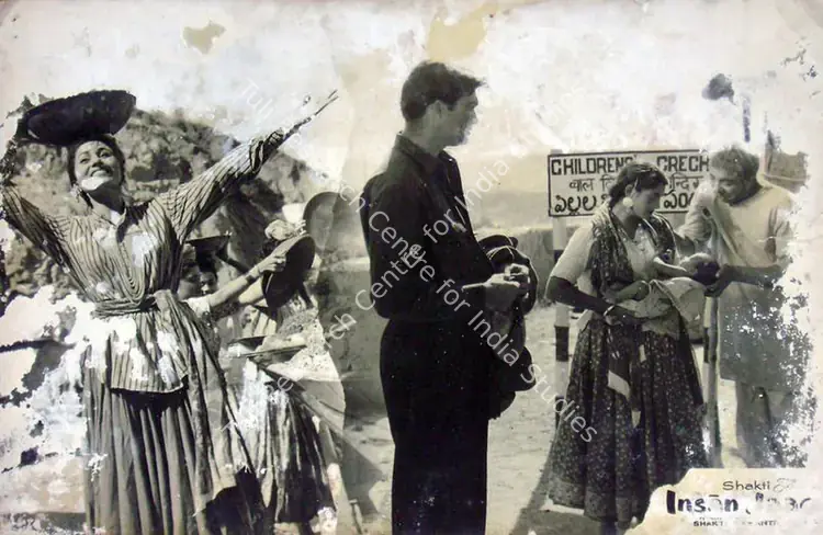 Samanta, Shakti (Producer), Insan Jaag Utha, 1959 | Lobby Card | CinemaEducation | 00817749