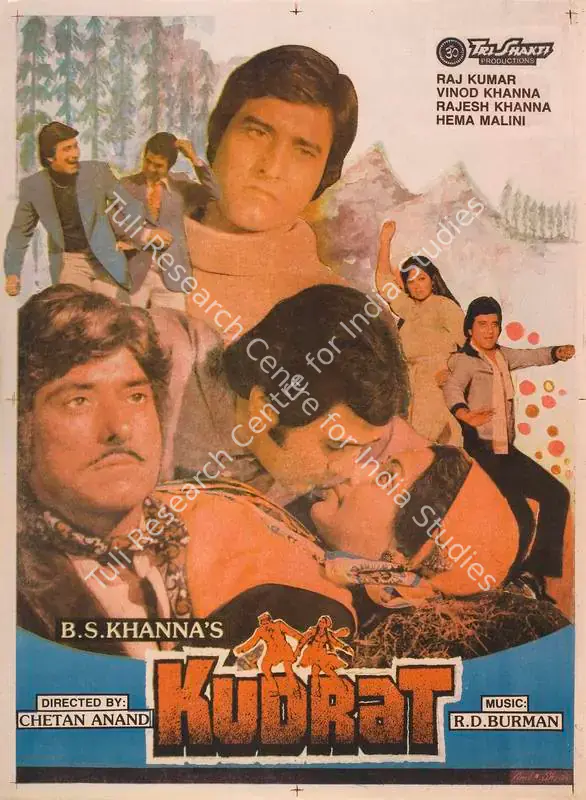 Khanna, B.S. (Producer), Kudrat, 1981 | Full Sheet Poster | CinemaEducation | 00767033