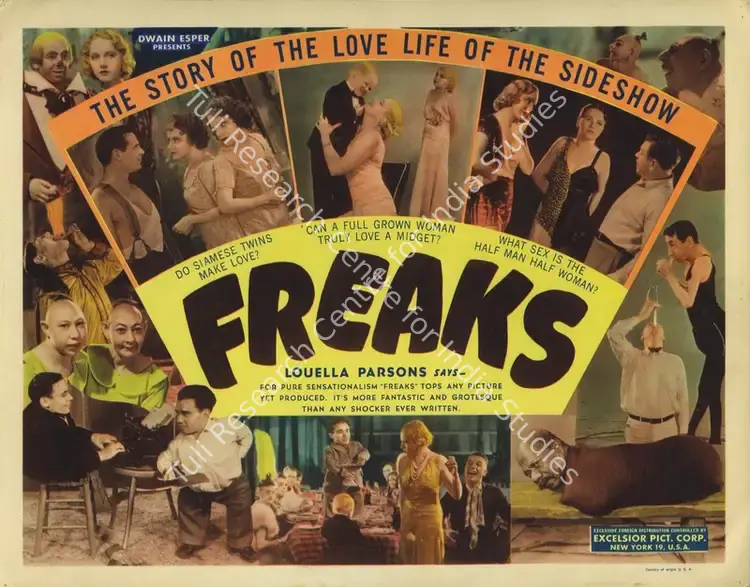 Gerstad, Merritt B. (Cinematographer), Freaks, 1932 | Lobby Card | CinemaEducation | 00790595