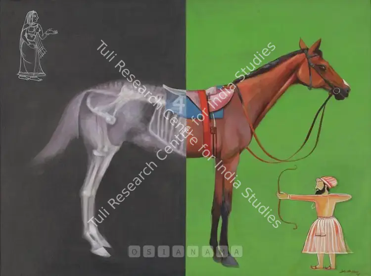 Sutar, Sudhanshu (Artist). Untitled. Acrylic on canvas, 2005 | Painting | FineArts | 00757010