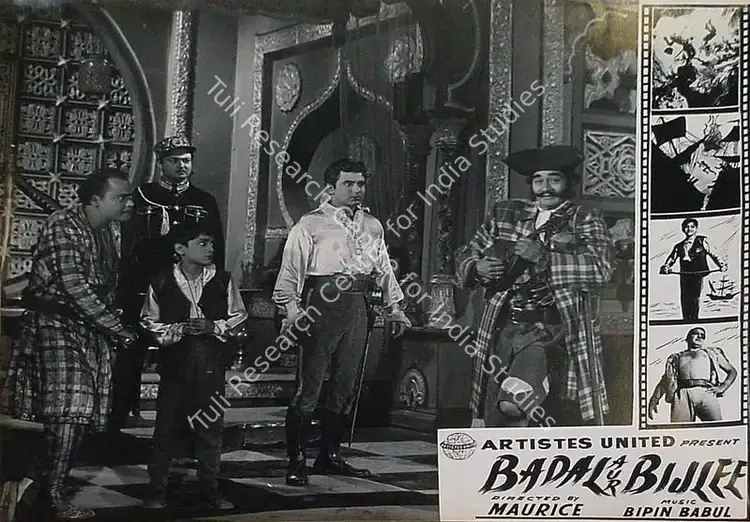 Four Aces (Producer), Badal Aur Bijlee, 1956 | Lobby Card | CinemaEducation | 00810020