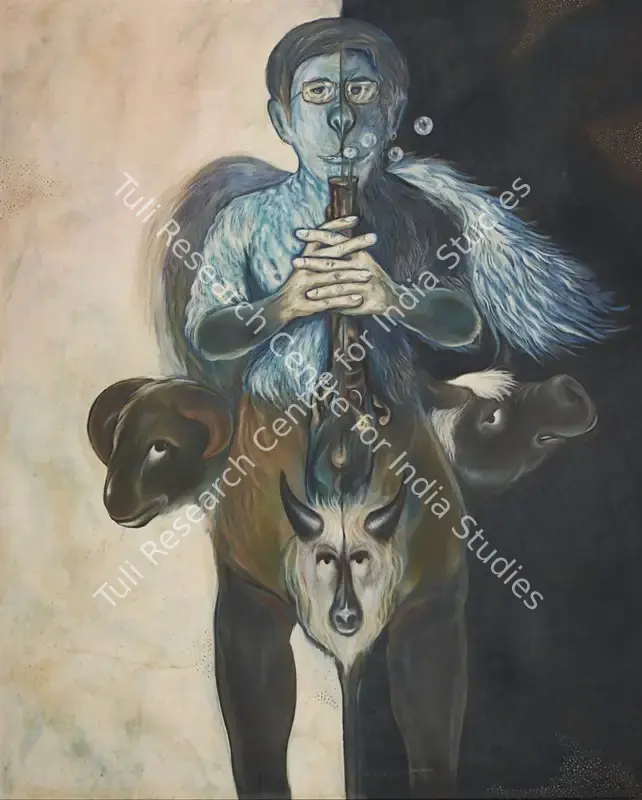 Naik, Viraj (Artist). Bubble Shooter. Acrylic on canvas, 2007 | Painting | FineArts | 00604701