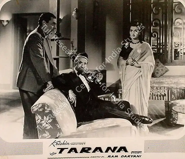 Daryani, Ram (Director), Tarana, 1951 | Lobby Card | CinemaEducation | 00828455