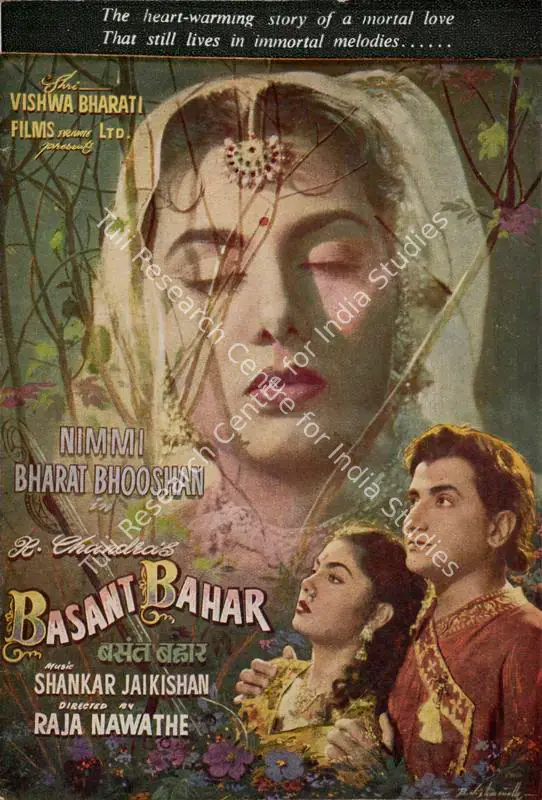Chandra, R. (Producer), Basant Bahar, 1956 | Song-Synopsis Booklet | CinemaEducation | 00863374
