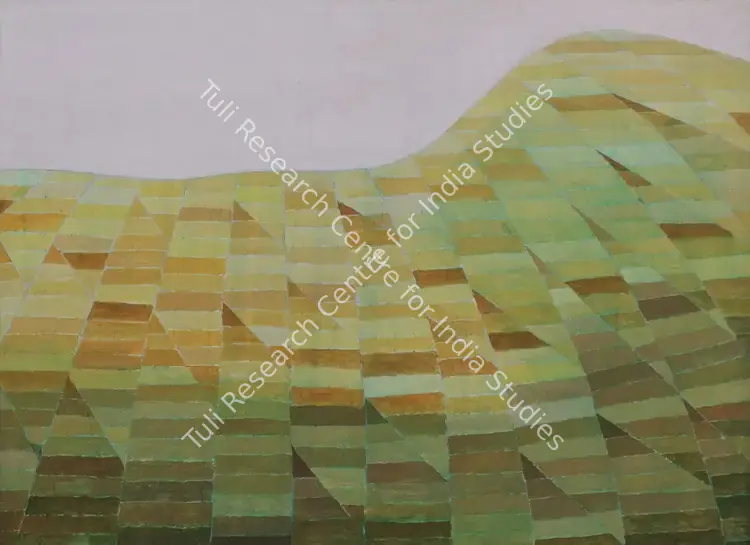 Akhilesh (Artist). Magadhi. Acrylic on canvas, 2002 | Painting | FineArts | 00644995