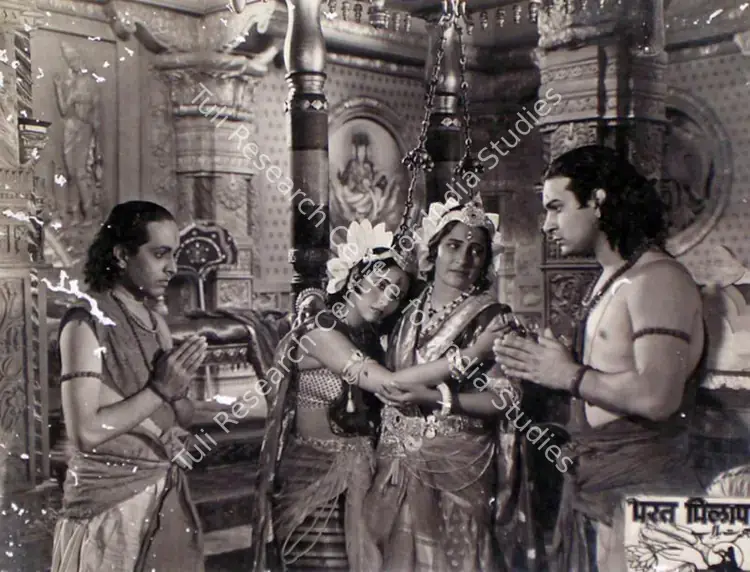 Bhatt, Vijay (Director), Bharat Milap, 1942 | Lobby Card | CinemaEducation | 00816024
