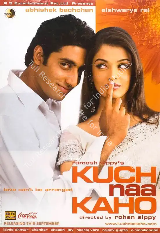 Sippy, Ramesh (Producer), Kuch Naa Kaho, 2003 | Full Sheet Poster | CinemaEducation | 00769474
