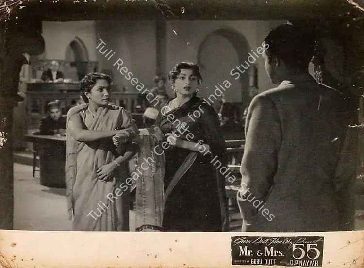 Murthy, V.K. (Cinematographer), Mr And Mrs 55, 1955 | Lobby Card | CinemaEducation | 00820511