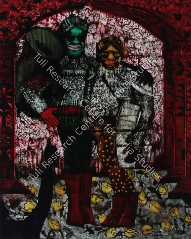 Rao, A. Rajeswara (Artist). One For the Jubilee Hall. Acrylic on acrylic sheet, 2006 | Painting  | 00880963