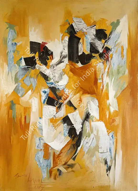 Kaul, Triloke (Artist). Untitled. Oil on canvas, 1965 | Painting  | 00867780