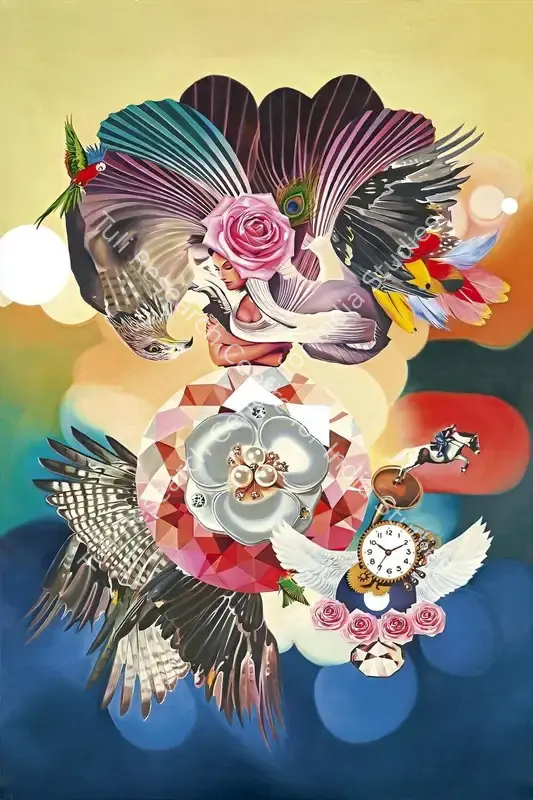 Kashi, Suraj Kumar (Artist). Untitled. Acrylic on canvas, n.d. | Painting | FineArts | 00352335