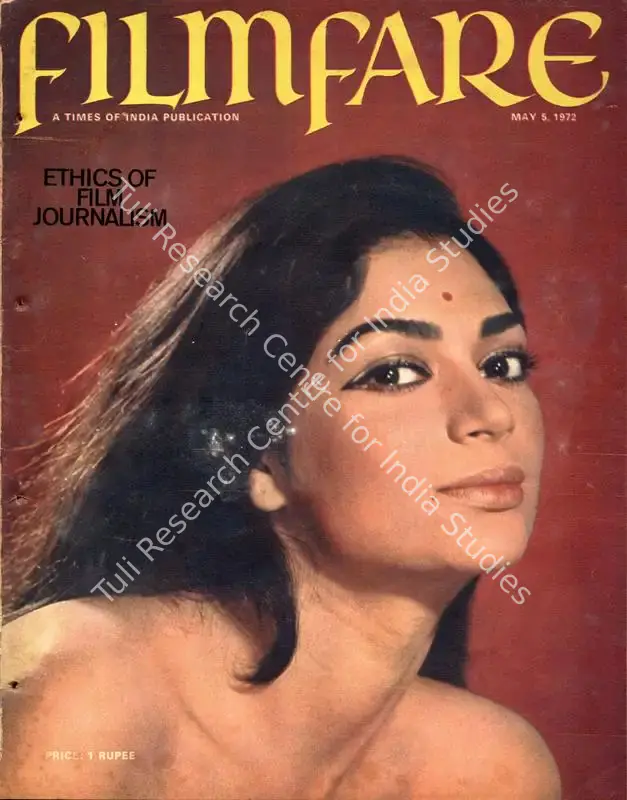 Karanjia, B.K. (Editor). Filmfare - The Fortnightly Film Magazine. 21(9). Bombay: Pyarelal Sah,  c/o The Times of India, 05 May 1972 | Magazine | CinemaEducation | 00793478