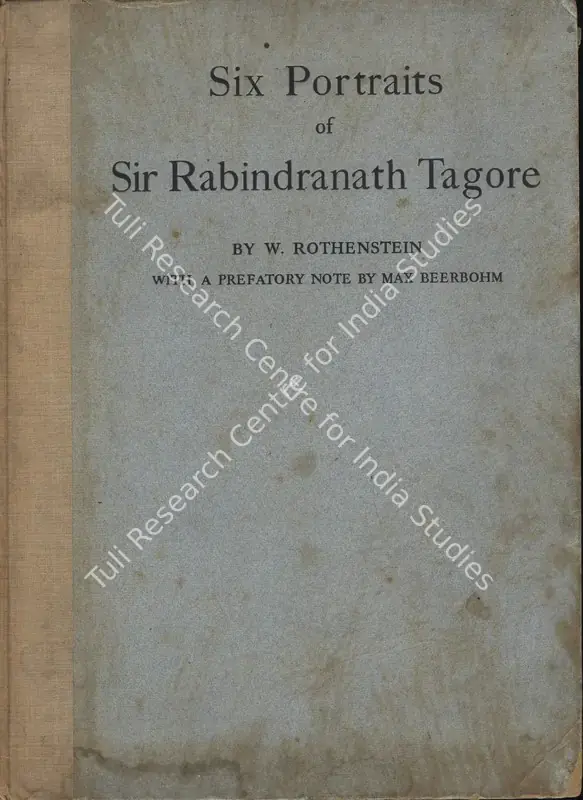 Rothenstein, W. (Author). Six Portraits of Rabindranath Tagore. London: Macmillan, 1915 | Authored Antiquarian Book | FineArts | 00771635