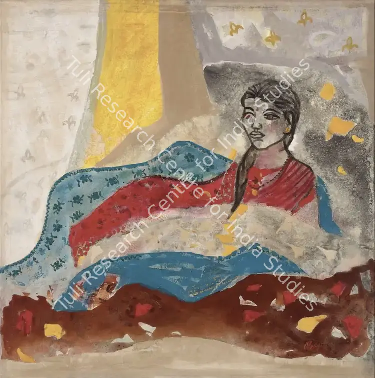 Rao, Rekha (Artist). Untitled. Acrylic on canvas, 2005 | Painting | FineArts | 00363704