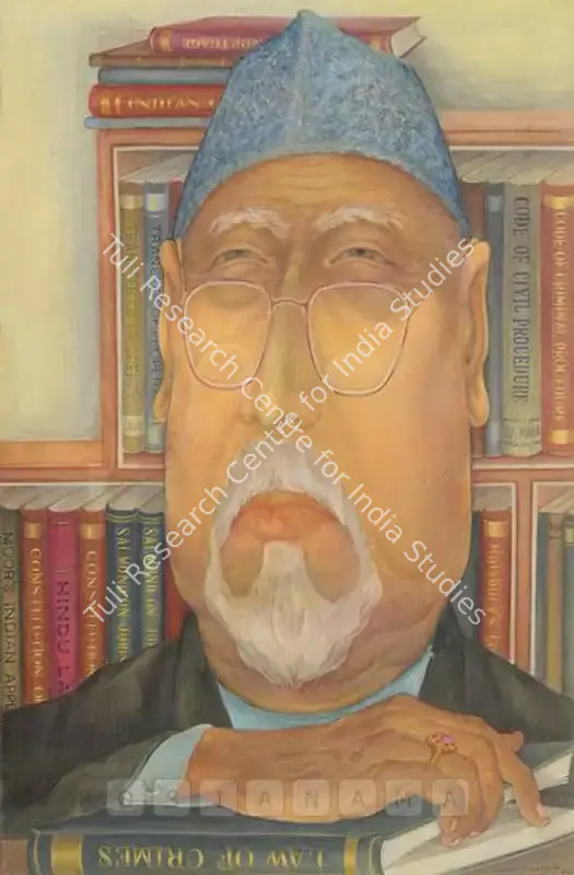 Chakladar, Amalnath (Artist). Law Of Crimes. Tempera on paper (pasted on mount board), n.d. | Painting | FineArts | 00576420