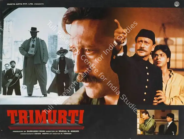 Mehta, Ashok (Cinematographer), Trimurti, 1995 | Lobby Card | CinemaEducation | 00788955