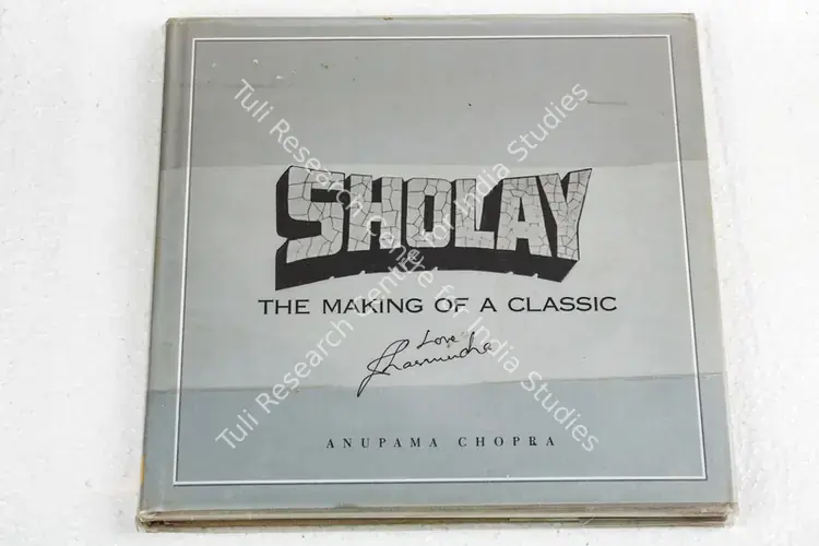 Chopra, Anupama (Author). Sholay: The Making of a Classic. New Delhi: Viking | Authored Book | CinemaEducation | 00760039