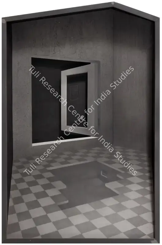 Chobisa, Dilip (Artist). Untitled. Graphite on paper pasted on plywood, n.d. | Painting  | 00868494
