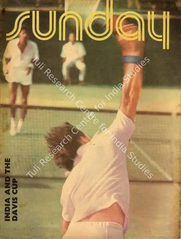 Sarkar, Aveek (Editor). Sunday. 2(27). Calcutta: Ananda Bazar Patrika, 15 September 1974 | Magazine | CinemaEducation | 00842369