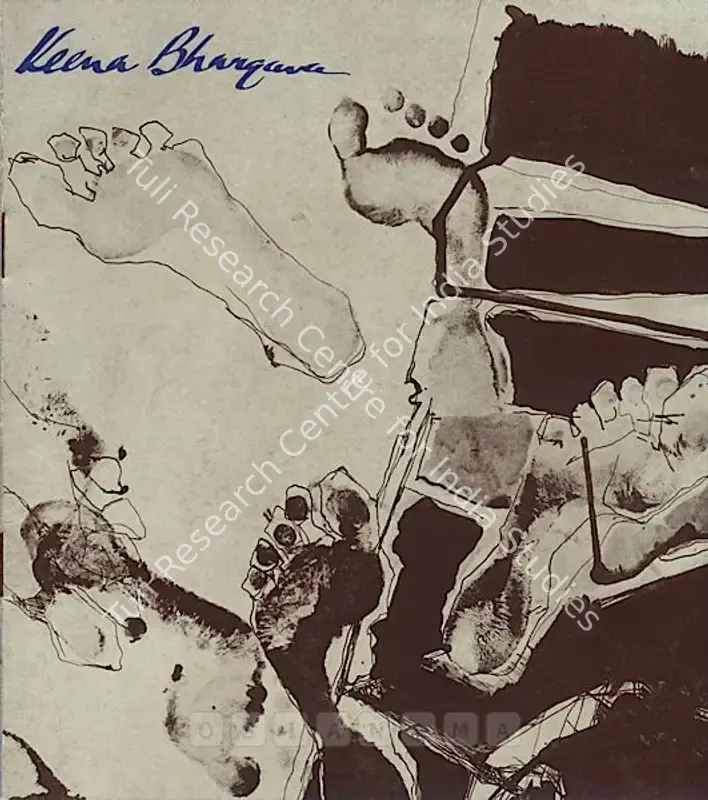 Bhargava, Veena (Artist). Veena Bhargava - Recent Paintings and Drawings: The Pavement Series. Calcutta: Birla Academy of Art and Culture, 1976 | Solo Exhibition Catalogue  | 00875391