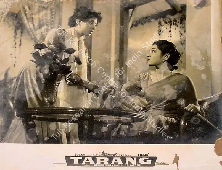 Sinha, Basudev (Producer), Tarang, 1952 | Lobby Card | CinemaEducation | 00828487