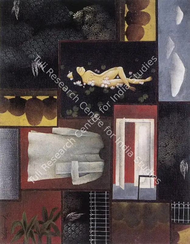 Dasgupta, Dharmanarayan (Artist). Sequences. Tempera on canvases laid down on board, 1983 | Painting | FineArts | 00374068