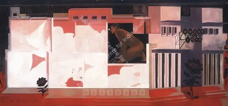 Sharma, Nataraj (Artist). Natraj Sharma. Mumbai: Sakshi Gallery, 2000 | Solo Exhibition Invitation | FineArts | 00859645
