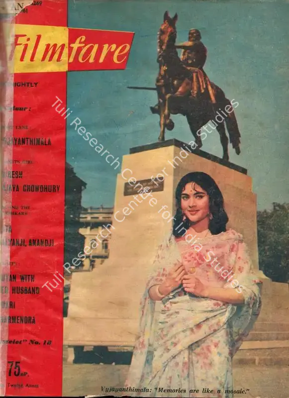 Rao, L.P. (Editor). Filmfare - The Fortnightly Film Magazine. 10(7). Bombay: Pyarelal Sah,  c/o The Times of India, 07 April 1961 | Magazine | CinemaEducation | 00793257