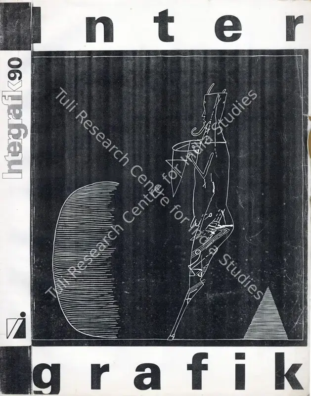 Bose, Arun and Anju Chaudhuri (Artists). Intergrafk90 - 9th International Triennial of Committed Graphic Art in the German Democratic Republic. 1990 | Solo Exhibition Catalogue  | 00876508