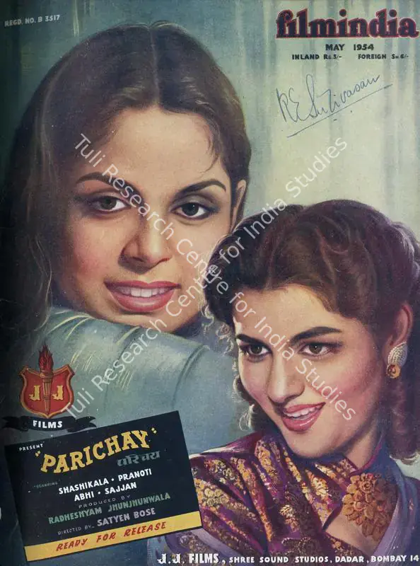 Patel, Baburao (Editor). Filmindia. 20(5). Bombay: Suryakant Baburao Patel, May 1954 | Magazine | CinemaEducation | 00796634